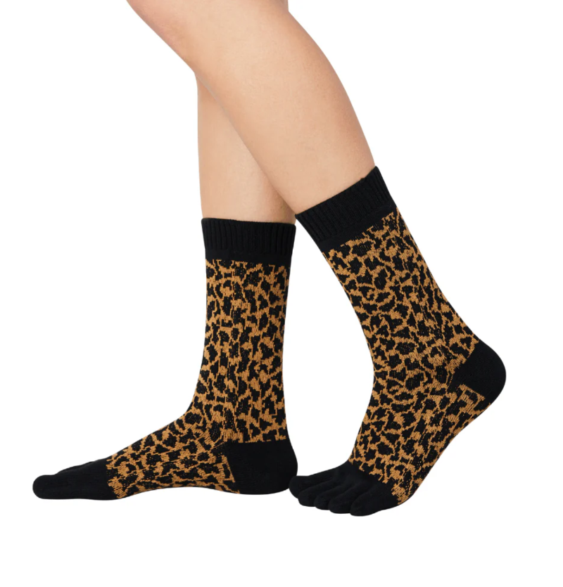 Leoparden-Zehensocken