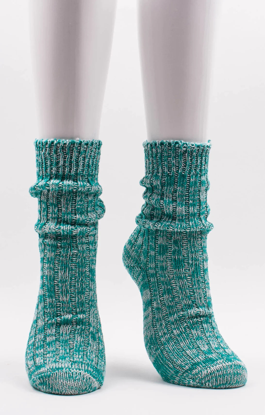 Gerippte Socken aus Bio-Hanf