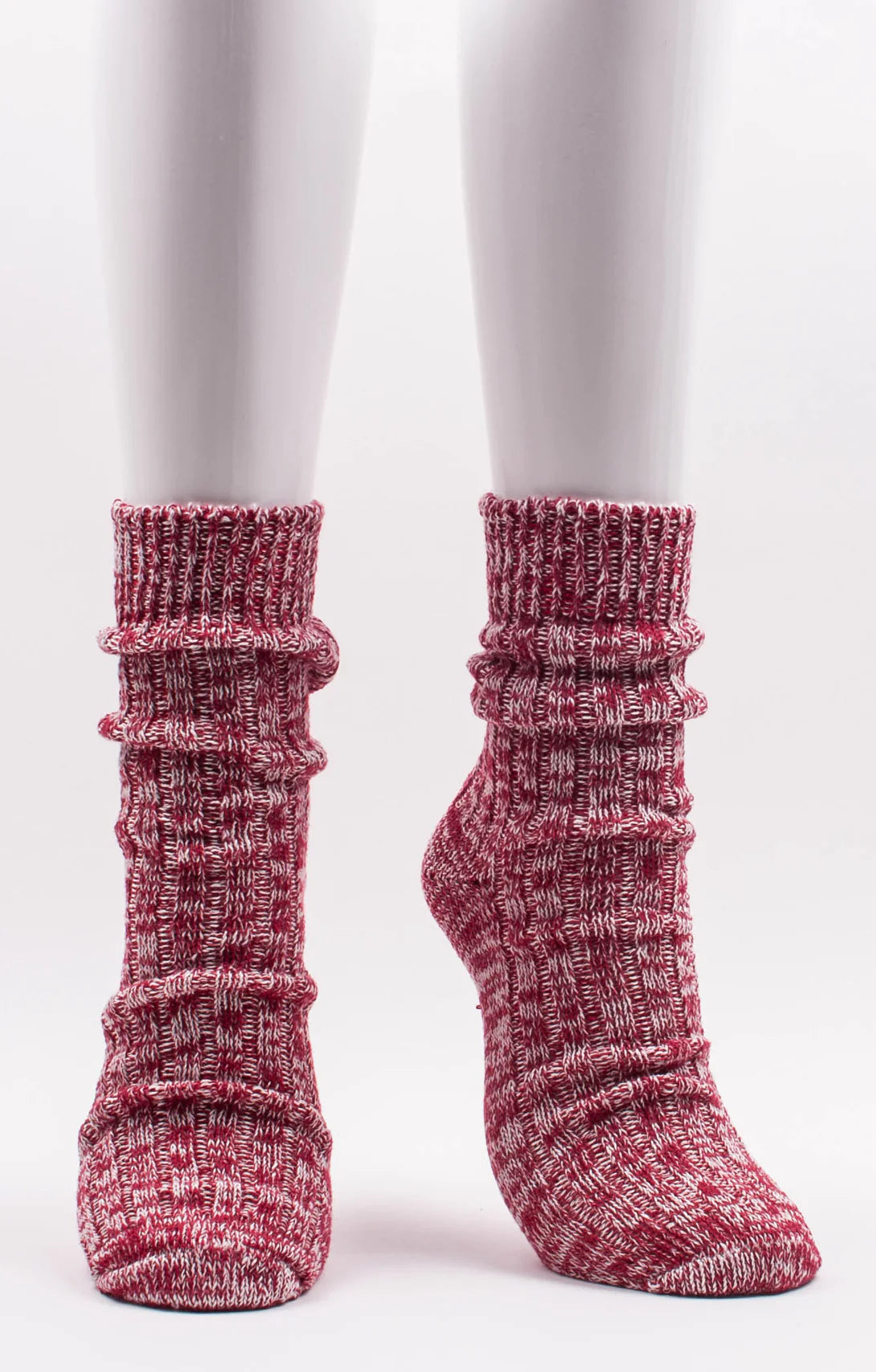 Gerippte Socken aus Bio-Hanf