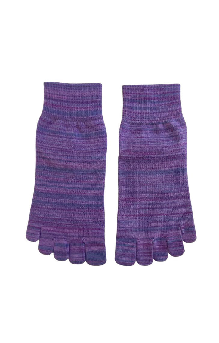 Vibrant Toe Bliss Baumwoll-Zehensocken