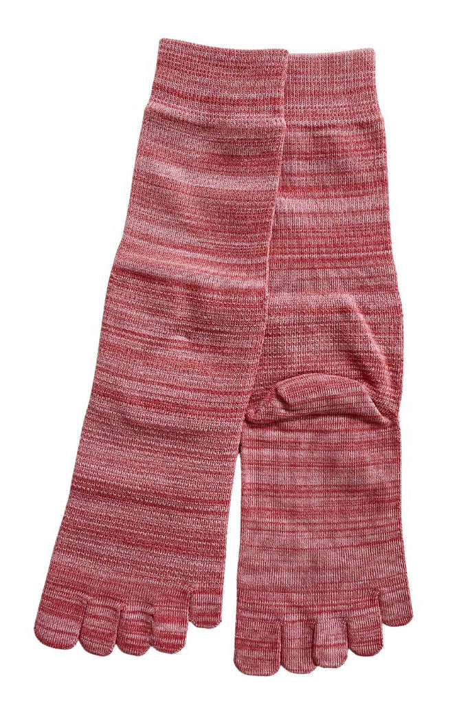 Vibrant Toe Bliss Baumwoll-Zehensocken