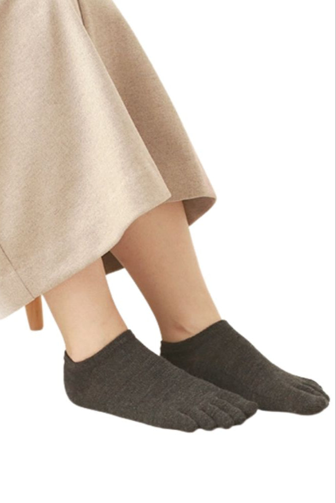 Knöchelsocken aus Seiden- und Wollmischung